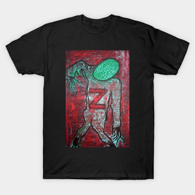 Z 4 Zombie T-Shirt by barbosaart